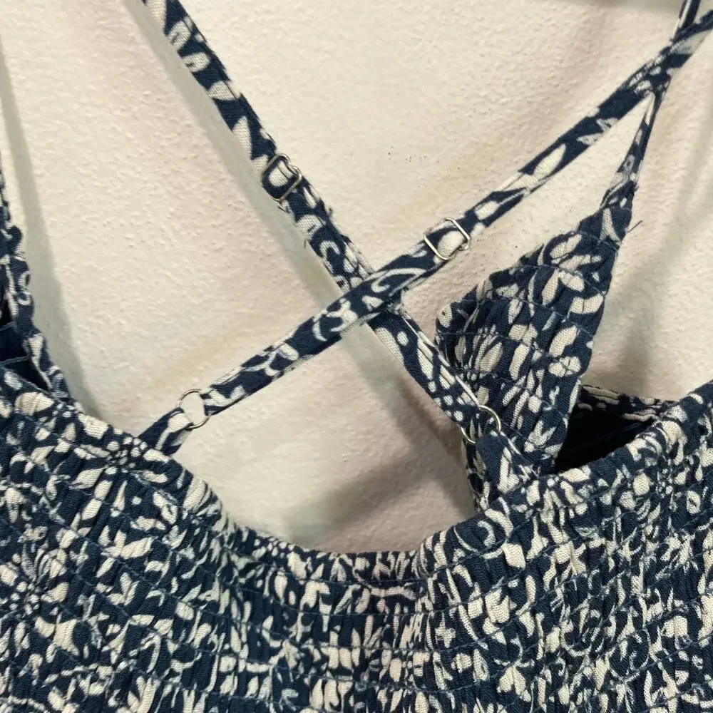 Windsor Blue & White Floral Maxi Dress Size Small - Picture 6 of 12